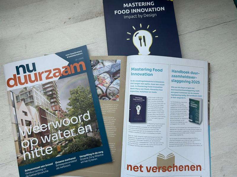 Nu Duurzaam - Mastering Food Innovation