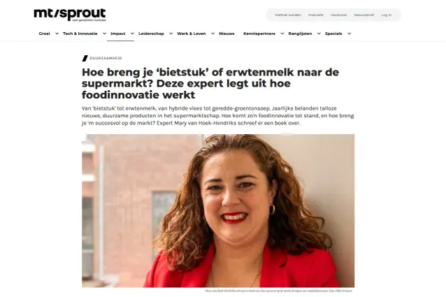 MT Sprout - Mary van Hoek-Hendriks